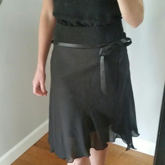 Black chiffon skirt - Picture 7 of 7
